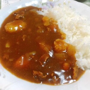 トマト丸ごと！我が家のトマトカレー